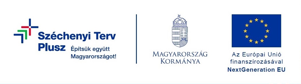 Széchenyi Terv Plusz – Magyarország Kormánya – Az Európai Unió finanszírozásával NextGeneration EU